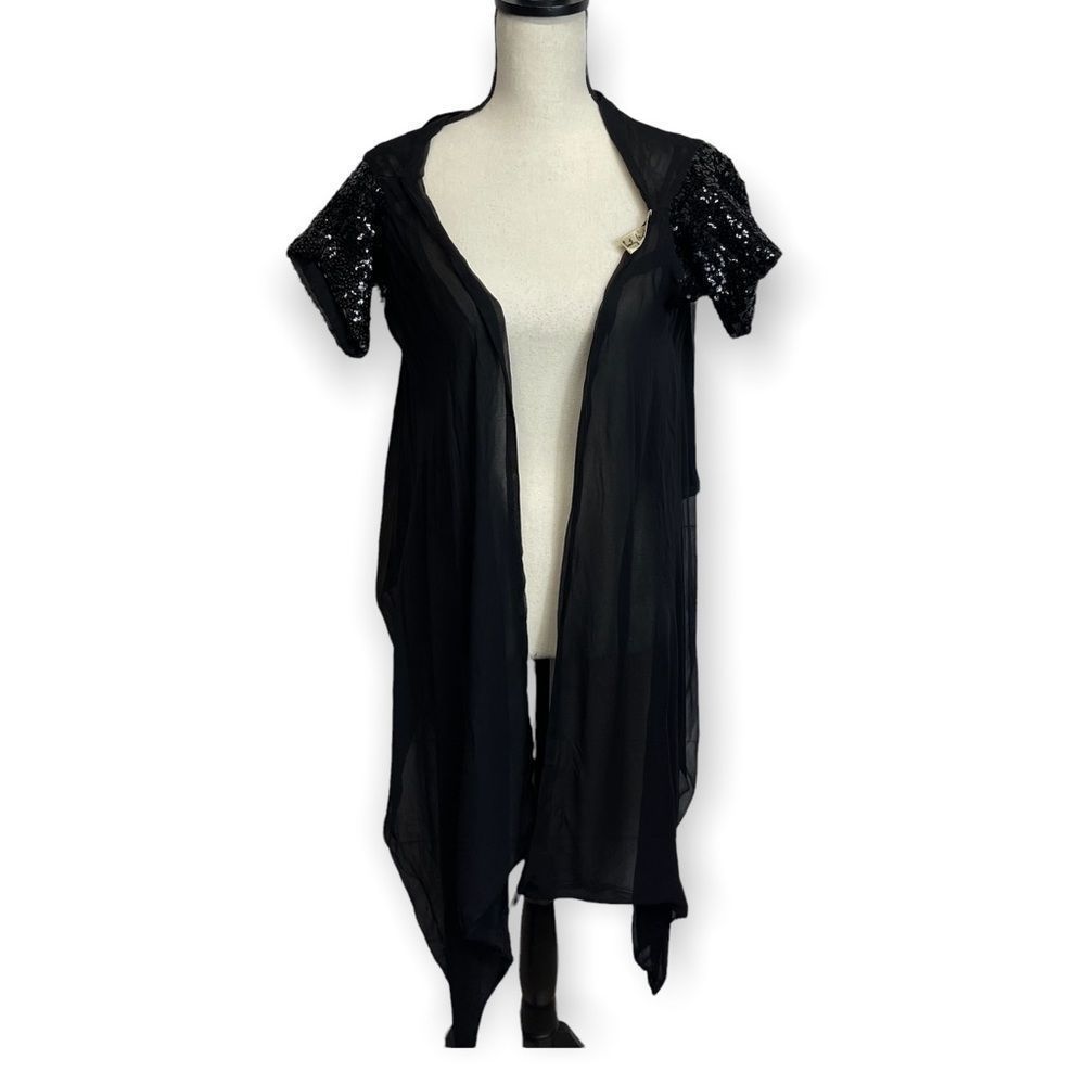 Vintage Emily Wetherby Silk Shrug Topper